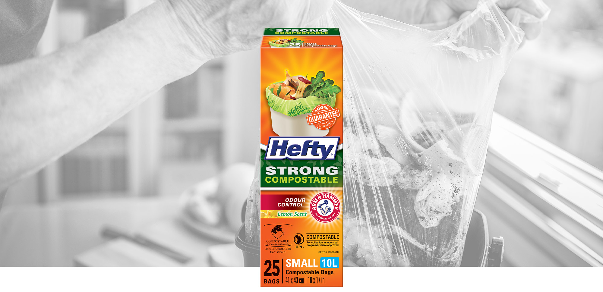 Hefty™ STRONG™ Compostable Small Bags