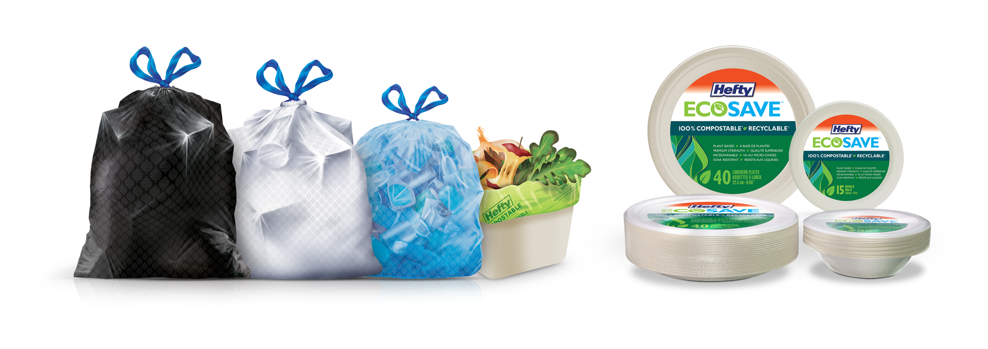 Bags and tableware