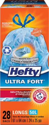 Bleus Ultra Fort™ 50L 28 unités